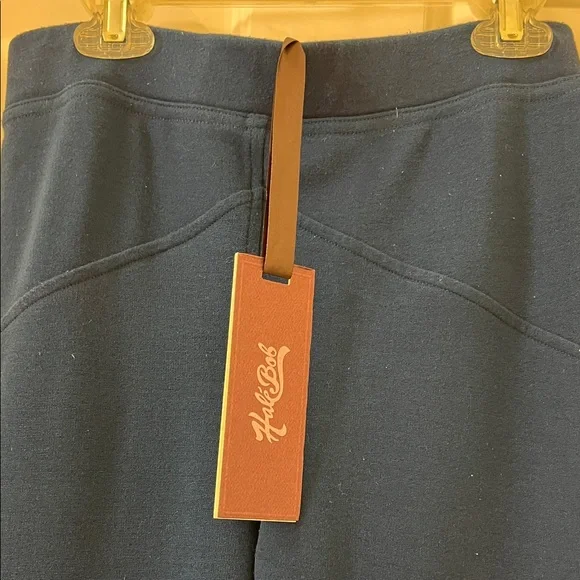 Hale Bob Blue Athletic Leggings M - Picture 2 of 5